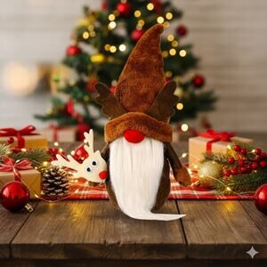 Faceless Reindeer  Christmas Holiday Gnome